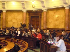 26 November 2016 The participants of the public hearing on Women’s Entrepreneurship in Serbia
